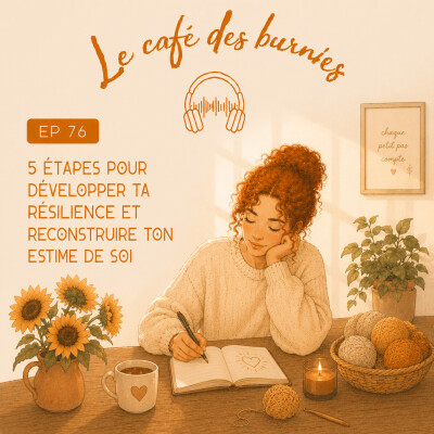 EP 76 : 5 ETAPES POUR DÉVELOPPER TA RÉSILIENCE ET RECONSTRUIRE TON ESTIME DE SOI cover