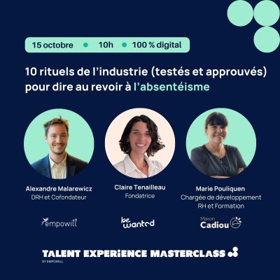 [HORS SERIE SPECIAL ABSENTEISME] 10 rituels à adopter dans ta stratégie RH cover