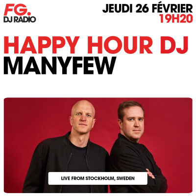 HAPPY HOUR DJ : MANYFEW cover
