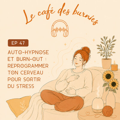 EP 47 AUTO-HYPNOSE ET BURN-OUT : reprogrammer ton cerveau pour sortir du stress cover