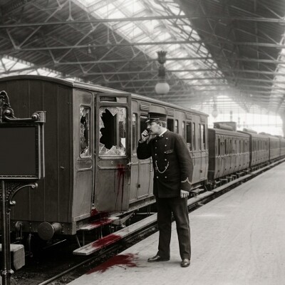 Le wagon sanglant cover