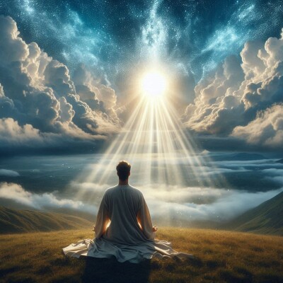 Par le calme, entrez dans l'attitude et la vision justes - Archange Raphaël Psaume 171 cover