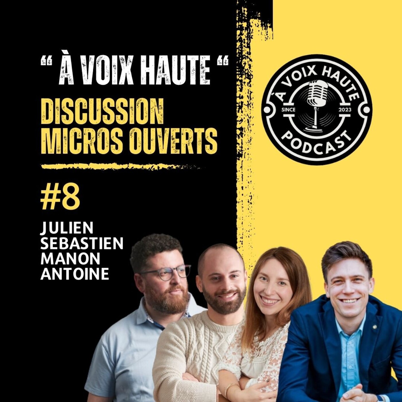 [À Voix Haute] épisode 8 - Le voyage de l'entrepreneur - Julien, Seb, Manon et Antoine