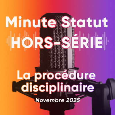 [ HORS-SERIE ] La procédure disciplinaire cover