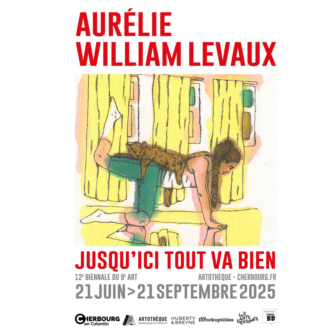 Exposition Aurélie William Levaux. Jusqu'ici, tout va bien. Visite en compagnie de Camille Miossec. Dans ma bulle#575 episode artwork