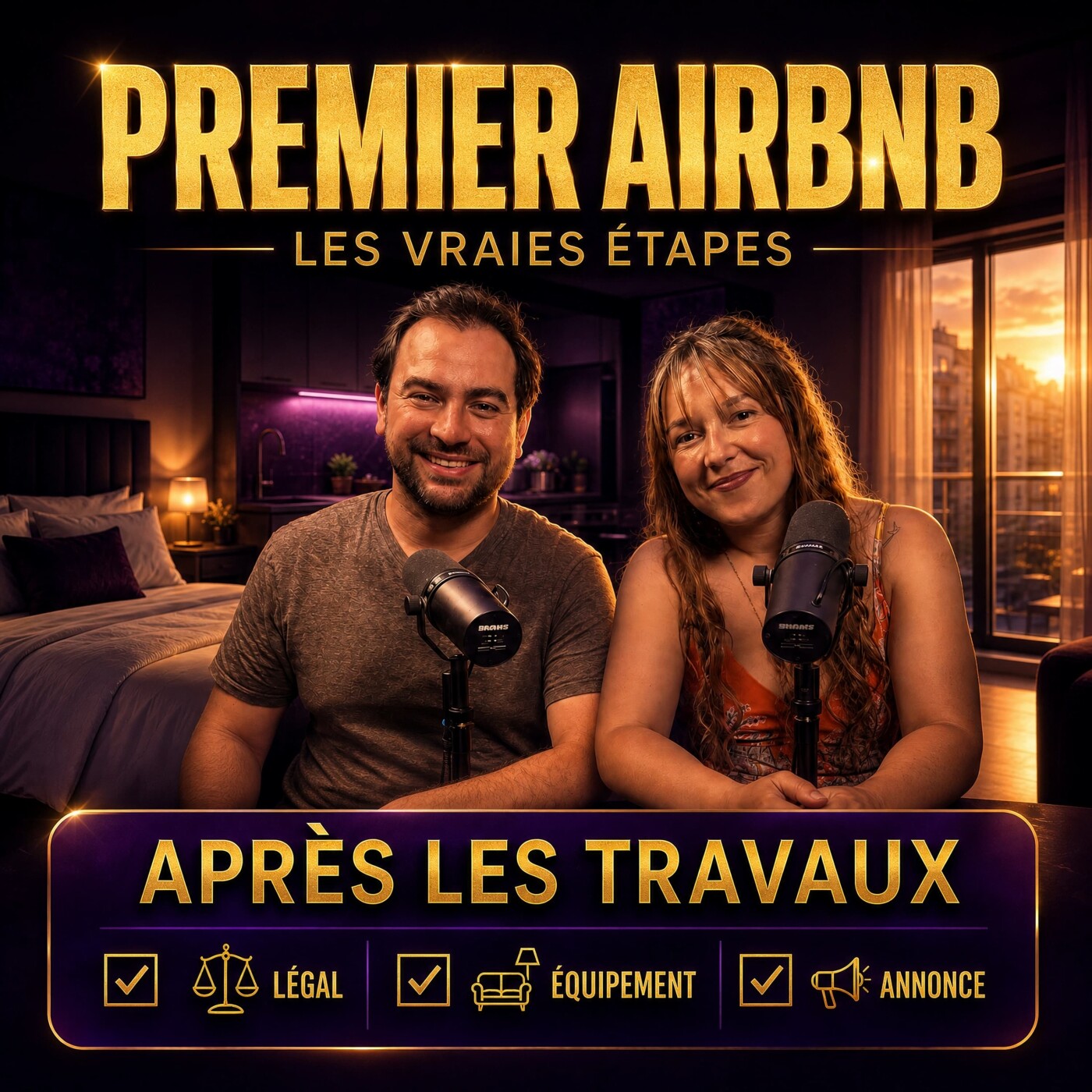 #143 - Lancer son premier Airbnb : toutes les étapes après les travaux episode artwork
