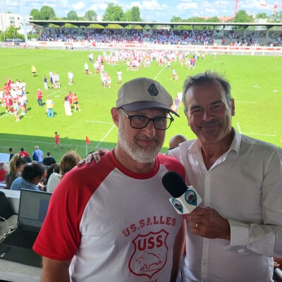 Le résumé 2ème mi-temps US Salles Rugby stade Langonnais Rugby cover