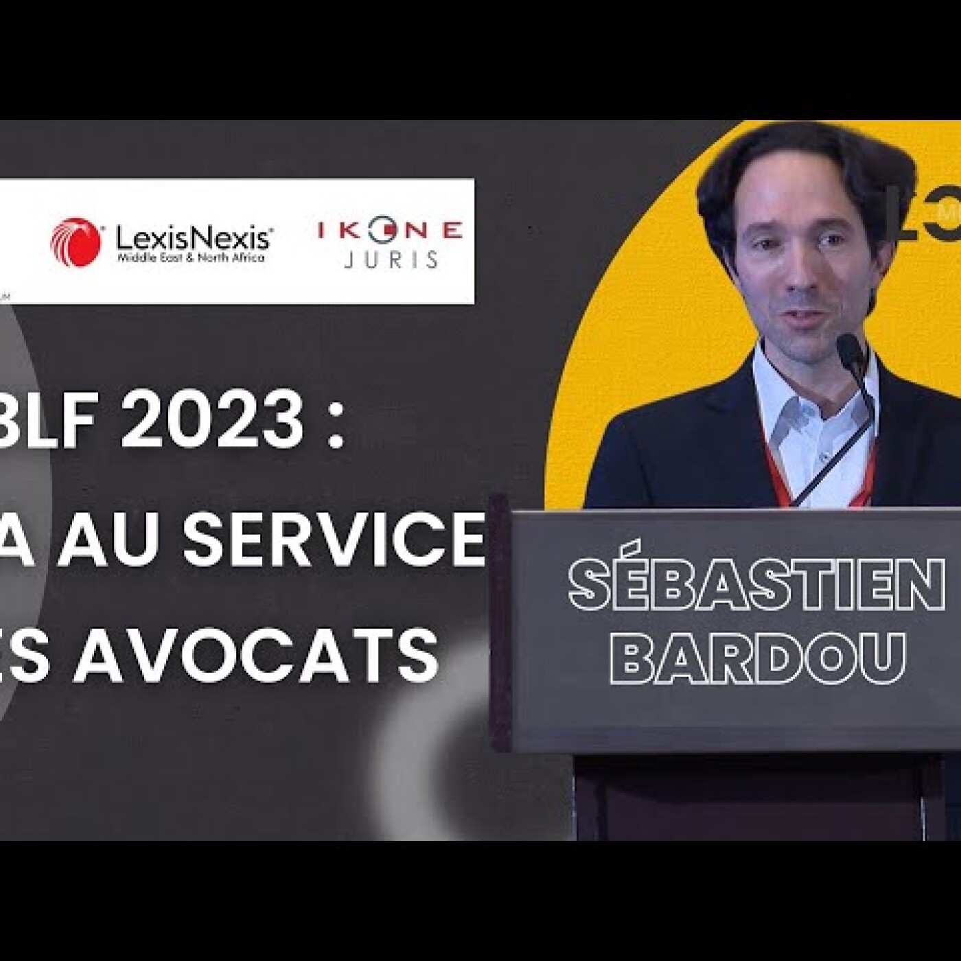 CBLF 2023 - Sébastien BARDOU : L'Intelligence artificielle au service des avocats episode artwork