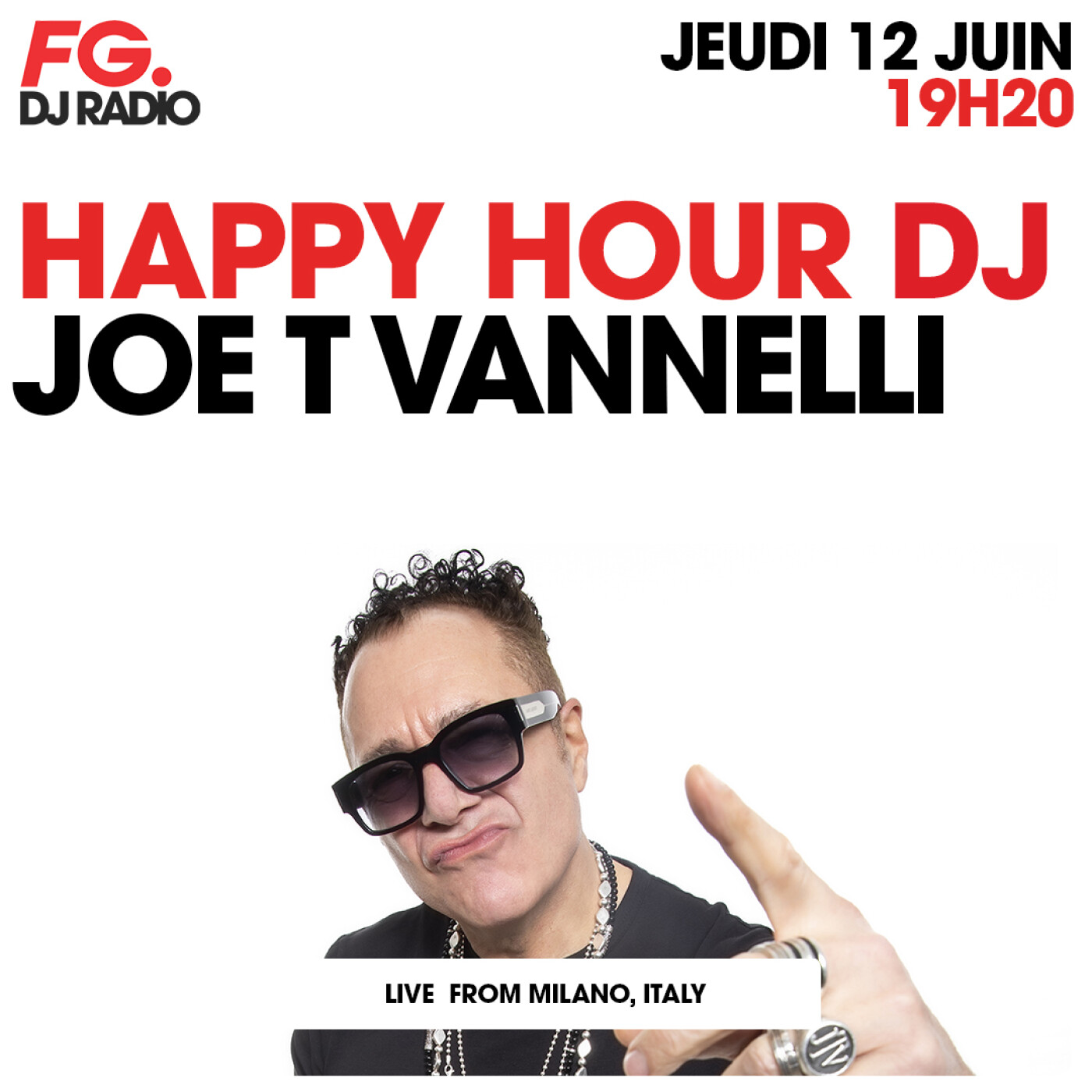 HAPPY HOUR DJ : JOE T VANNELLI