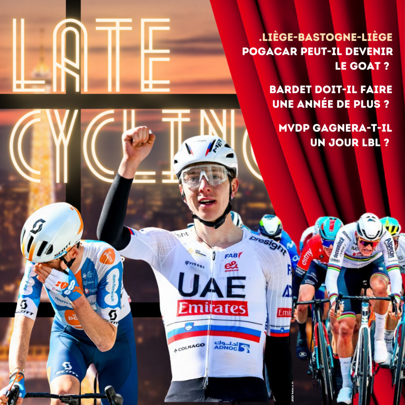 LATE CYCLING #94 | Liège-Bastogne-Liège episode artwork