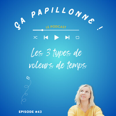 EP#43 - Les 3 types de voleurs de temps cover