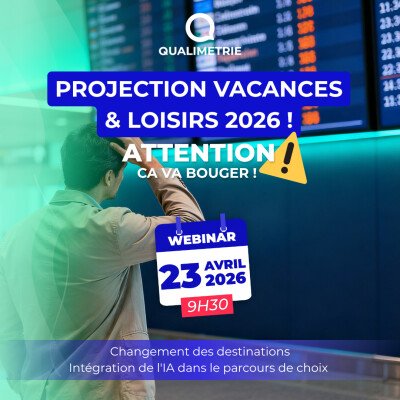 Épisode 2 — Le contexte géopolitique redessine les choix Extrait de l’étude Tourisme & Loisirs 2026 – Qualimetrie cover