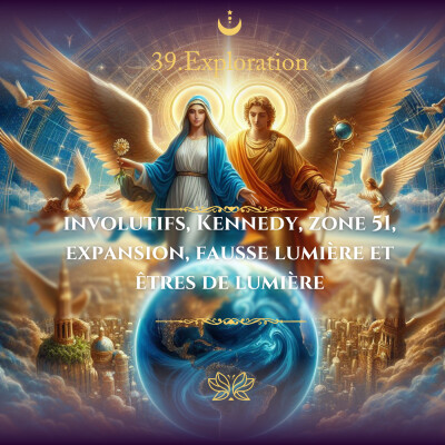 39. Exploration: involutifs, Kennedy, zone 51, expansion, fausse lumière et êtres de lumière cover