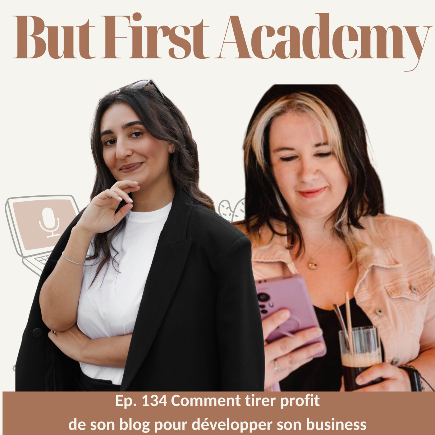 134. Blogging : tirer profit de son site avec Sandra de Elle Blogue episode artwork