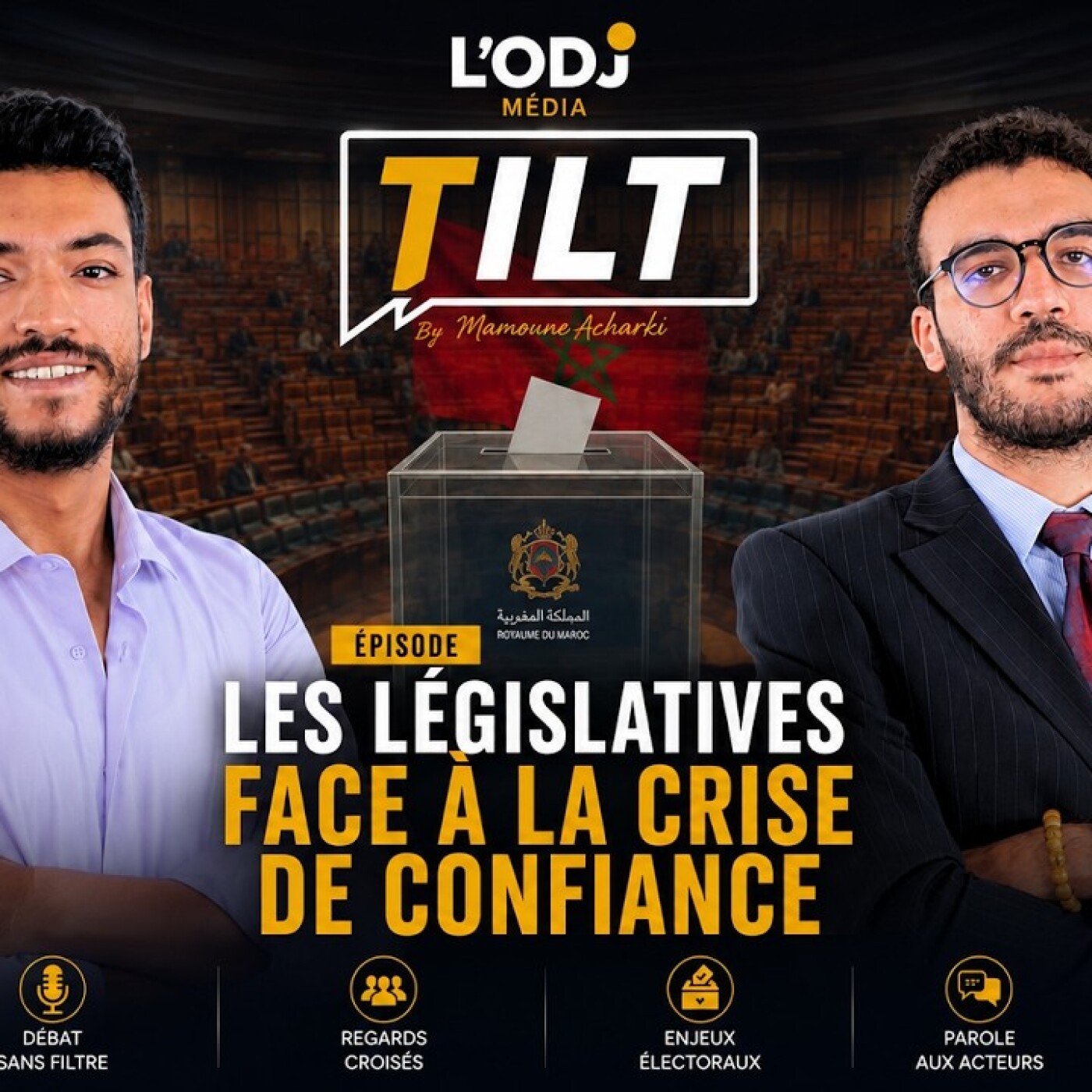 TILT  -  Mohamed Amine Ouamira : Les législatives face à la crise de confiance