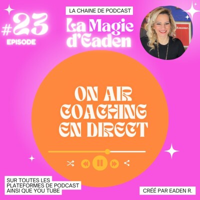 ON AIR émission de coaching en direct cover