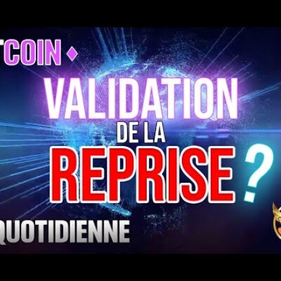 BITCOIN: VALIDATION D'UNE REPRISE OU CRASH A VENIR ? - ANALYSE CRYPTO BTC français cover