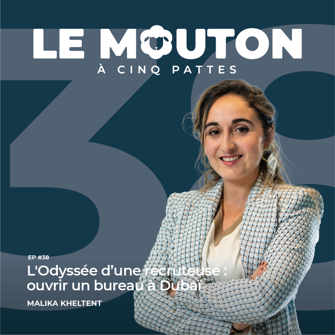 #EP38 - L'Odyssée d’une recruteuse : ouvrir un bureau à Dubaï — Avec Malika Kheltent episode artwork