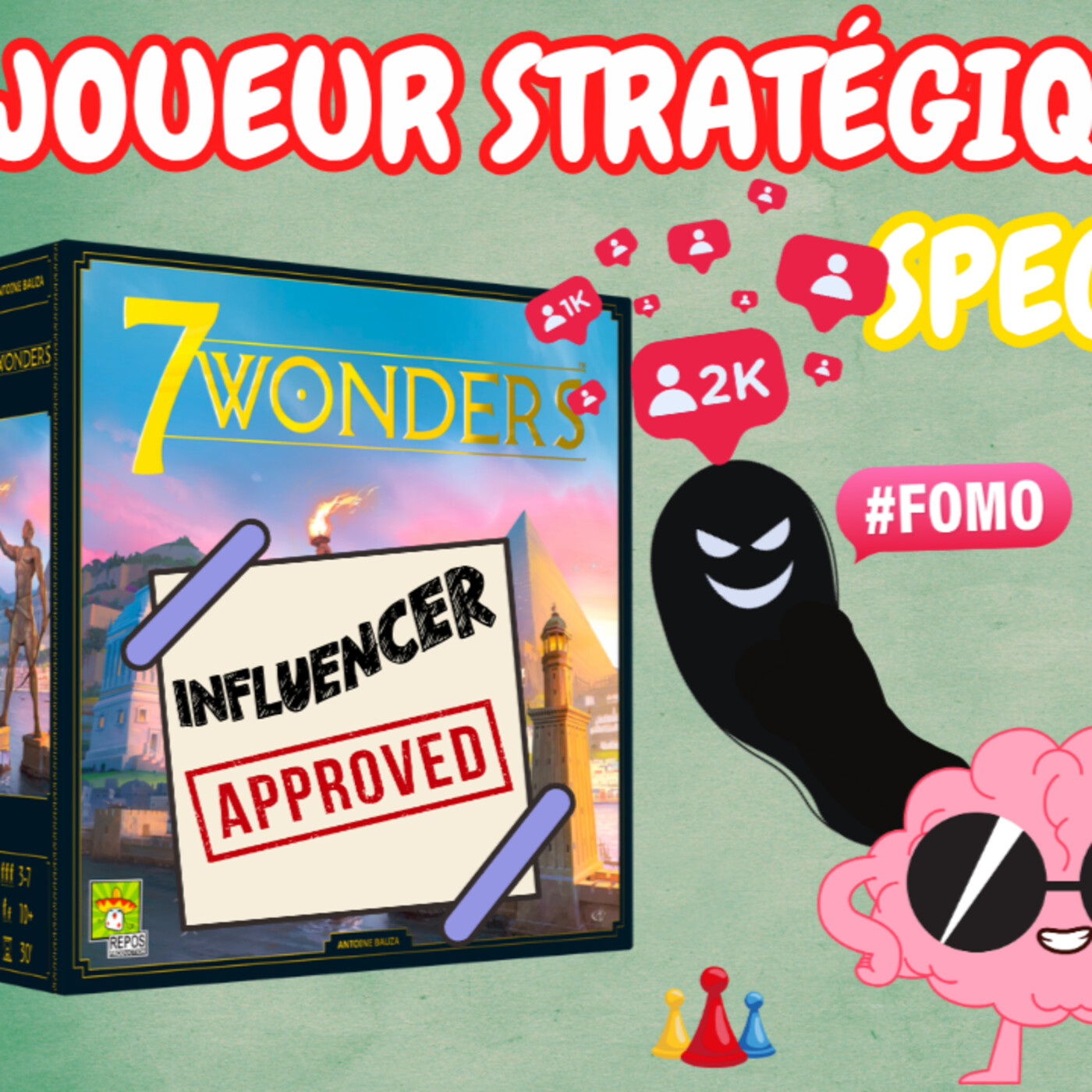 Ce que les jeux de société nous apprennent... qu'on oublie devant Youtube. episode artwork