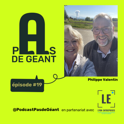 Pas de Géant épisode #19 Philippe Valentin cover