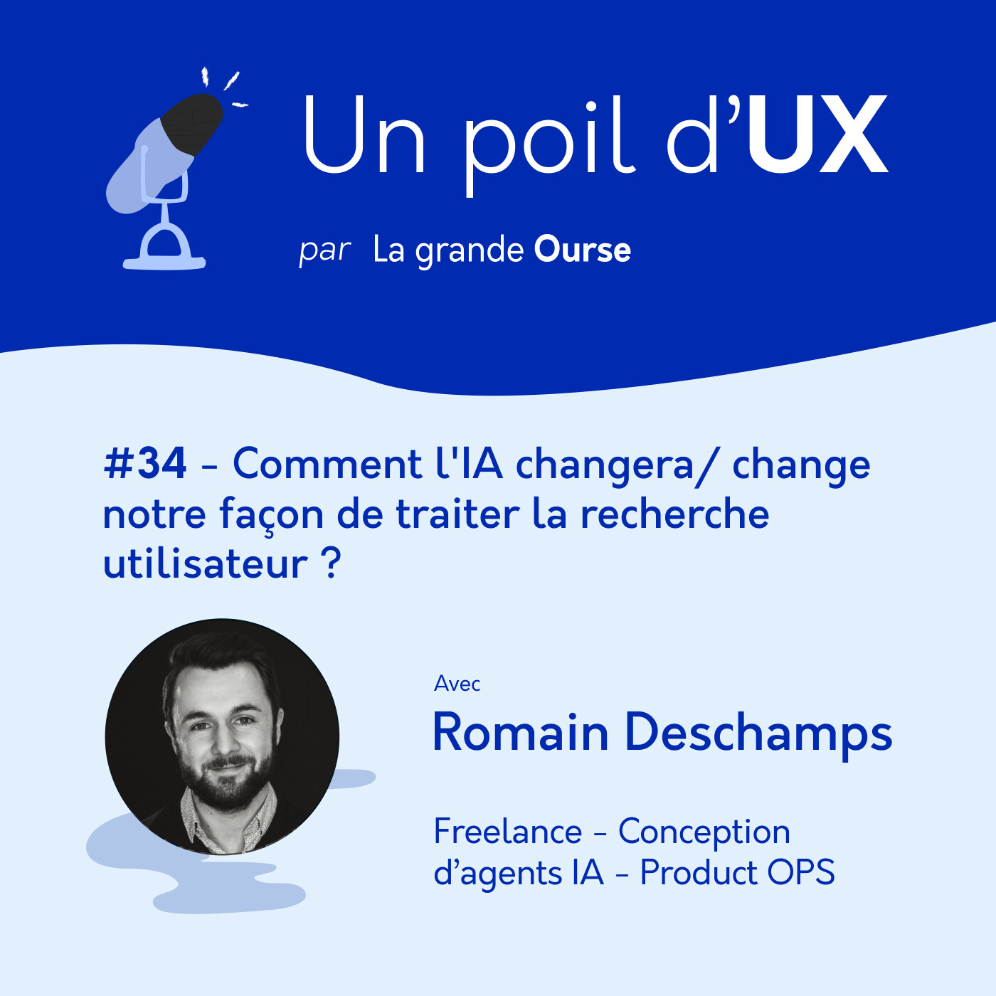 #34 - Comment l'IA changera notre façon de traiter la recherche utilisateur ? #34 - Comment l'IA changera notre façon de traiter la recherche utilisateur ?