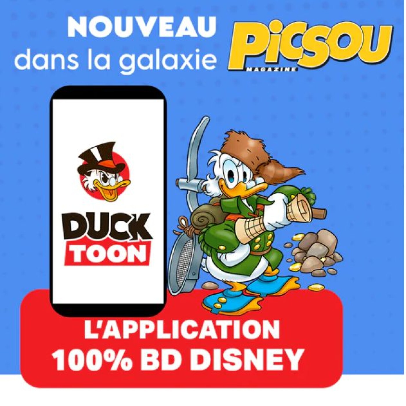 Bienvenu à Ducktoon, Picsou sur votre téléphone ! Dans ma bulle #275 episode artwork