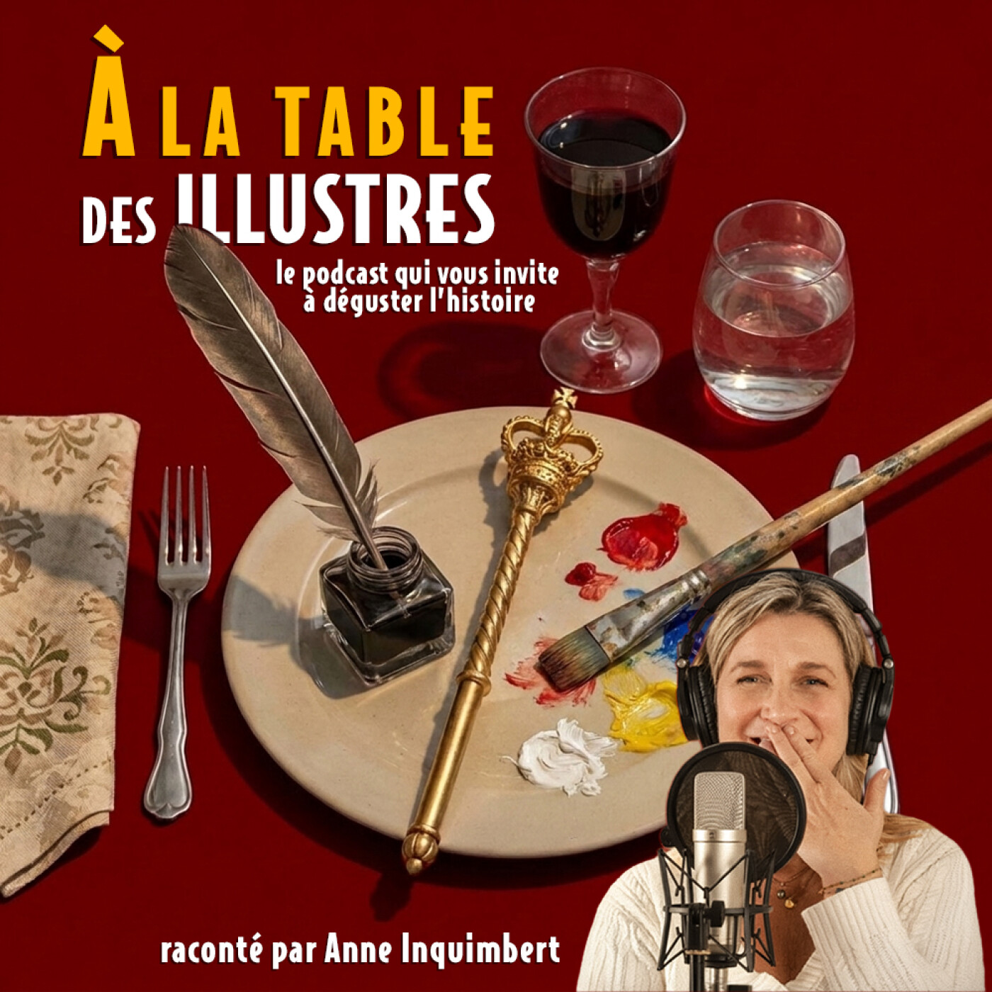 Illustration du podcast A la table des illustres