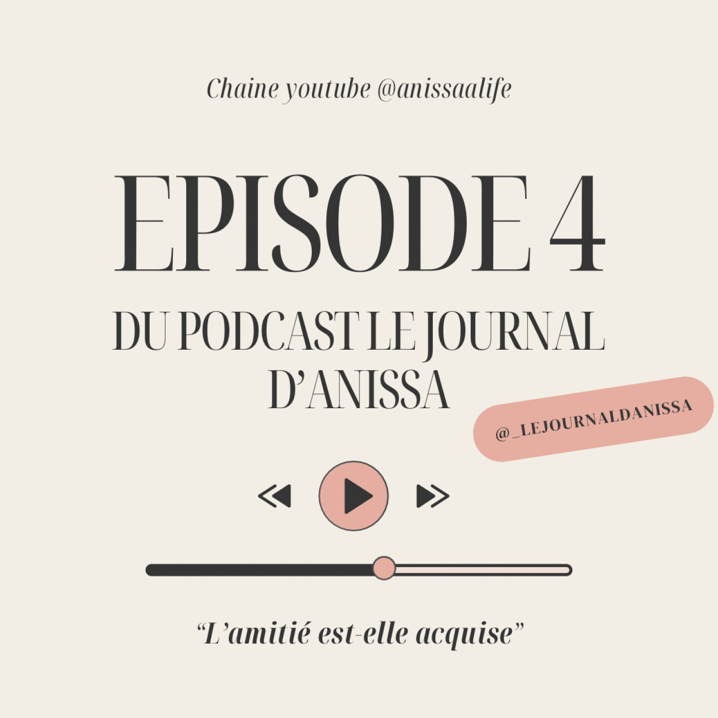 L’amitié est-elle acquise ?