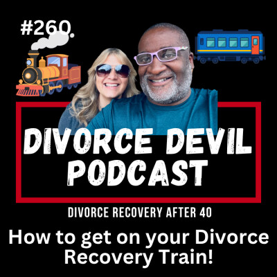 🎢 "The Journey of Divorce Recovery: Are You on the Right Train?" 💔➡️💪 cover