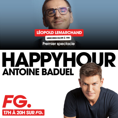 HAPPY HOUR FG AVEC ANTOINE BADUEL. L'INTERVIEW : LÉOPOLD LEMARCHAND cover