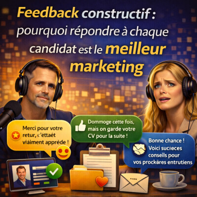 Feedback constructif : Pourquoi répondre à chaque candidat est le meilleur marketing. cover