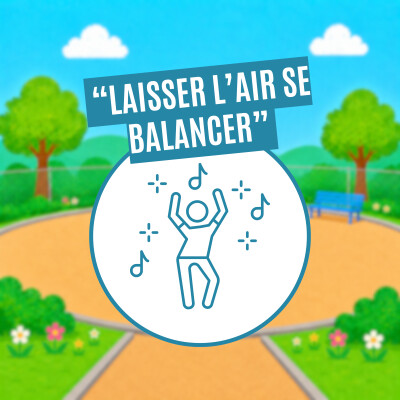 Laisser l'air se balancer - Version Danse - Les comptines d'Adeline cover