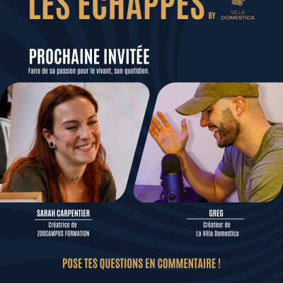 ON PARLE DES CROCODILES ET DES REPTILES EN CAPTIVITÉ | SARAH CARPENTIER – LES ÉCHAPPÉS EP.5 cover