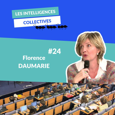 #24 : Se former en Intelligence Collective, comment faire ? Florence DAUMARIE, en savoir plus sur le DU d’IC. cover