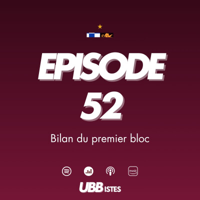 Episode 52 - Bilan du premier bloc cover