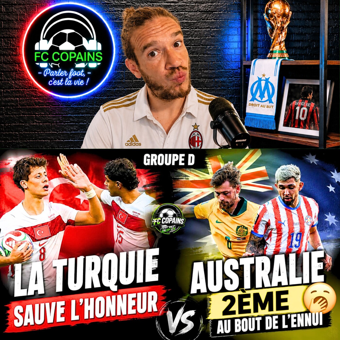 Débat Coupe du Monde 2026 - Le verdict du groupe D - La Turquie sauve l'honneur, l'Australie 2ème au bout de l'ennui