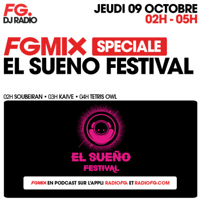FG MIX SPÉCIAL EL SUENO FESTIVALE : TETRIS OWL cover