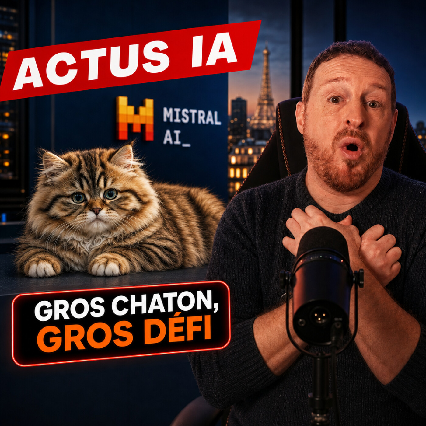 Le Chonk : Mistral lance son gros chaton