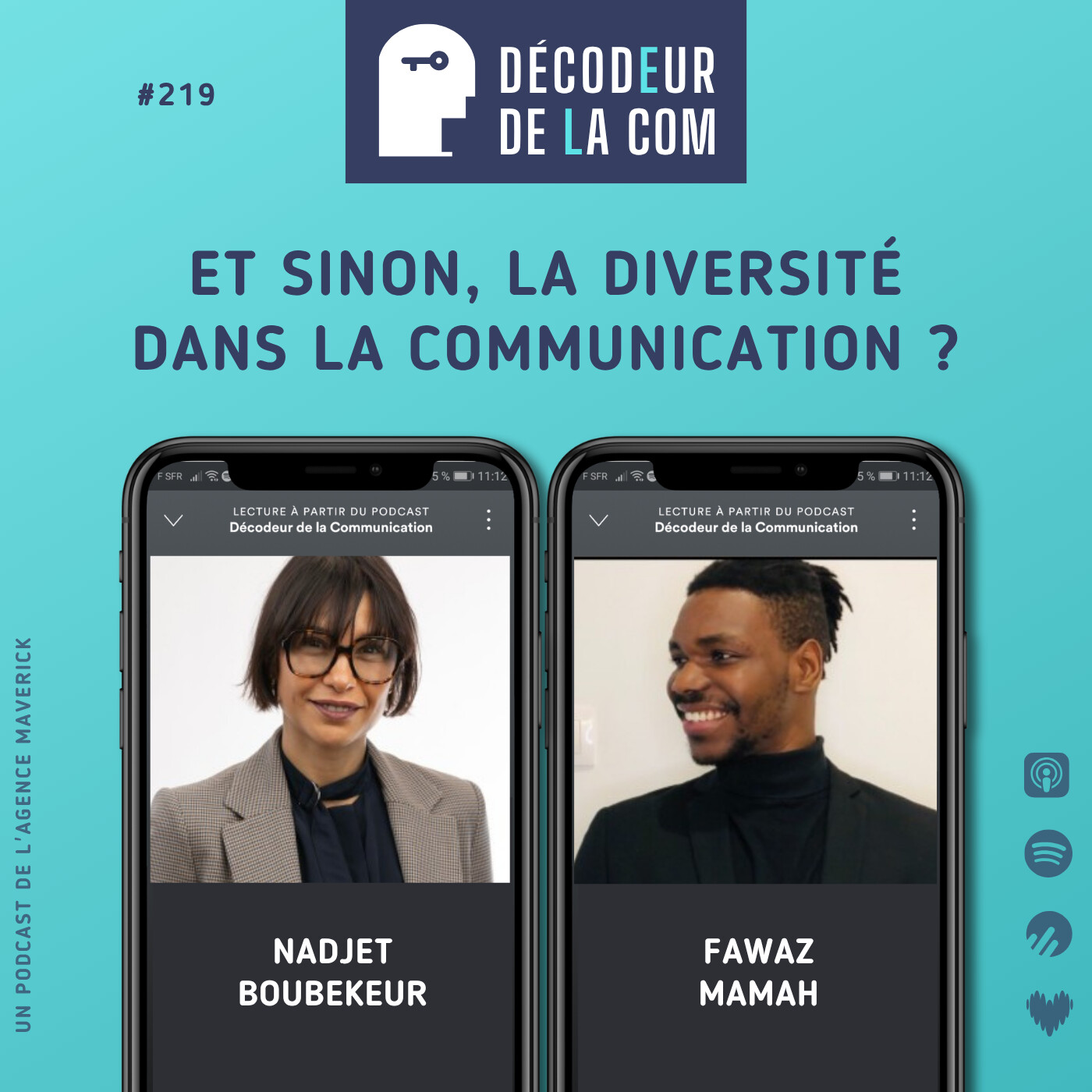 Et sinon, la Diversité dans la Communication... ? | Nadjet Boubekeur & Fawaz Mamah | Ep 219