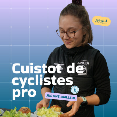 Nourrir une équipe cycliste professionnelle avec Justine Bailleul | Nutrition sportive, Vélo, Alimentation sportive, Cyclisme, Performance cover