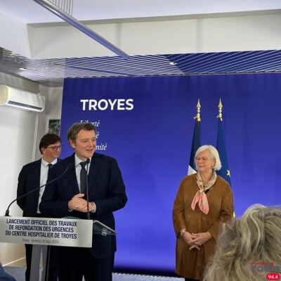 L'INFO DU JOUR - Retour sur la visite de la Ministre de la Santé au centre hospitalier de Troyes cover