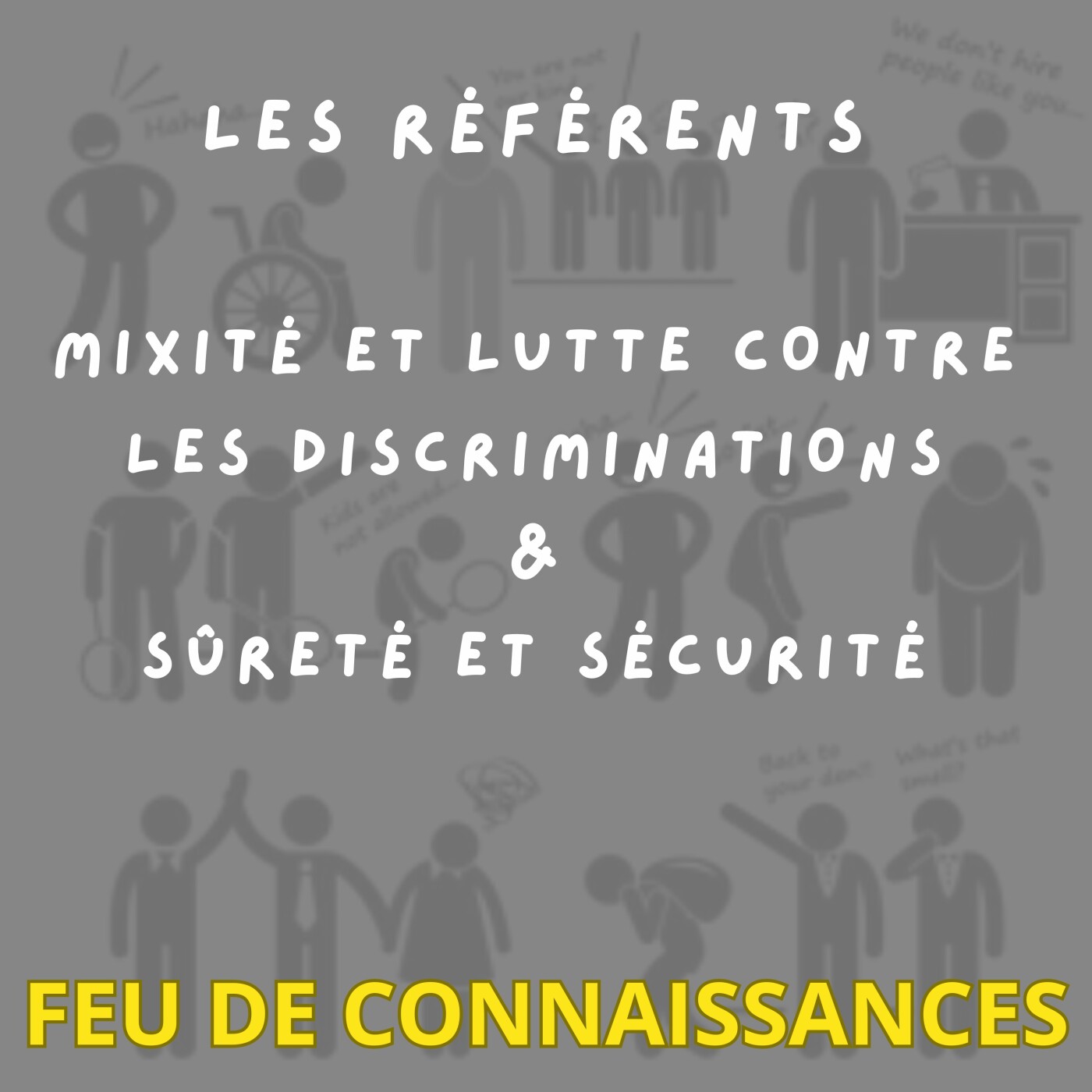 Les référents mixité et lutte contre les discriminations et sûreté et sécurité