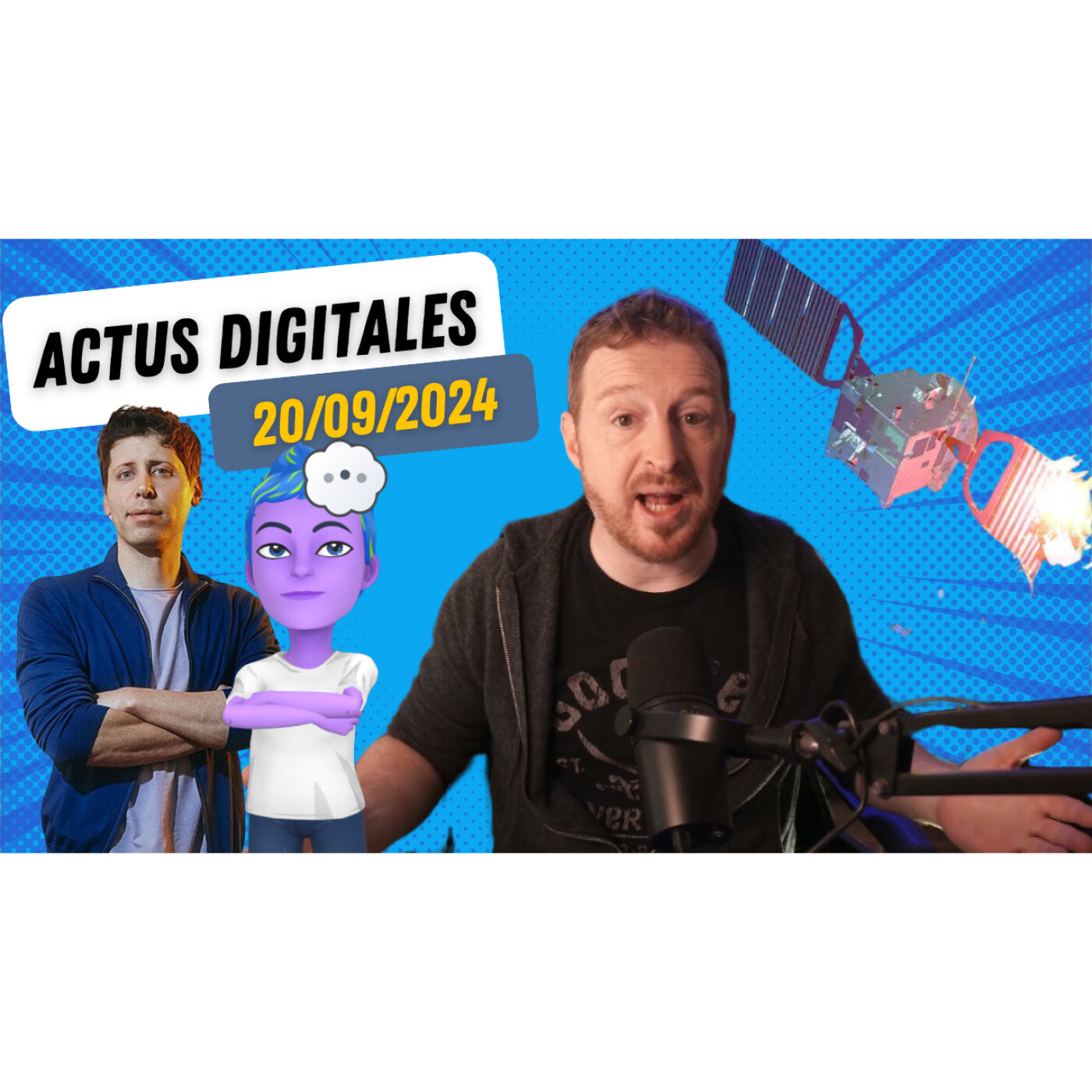 Snap IA, OpenAI scandale, Lionsgate ciné IA, France défense spatiale ! episode artwork