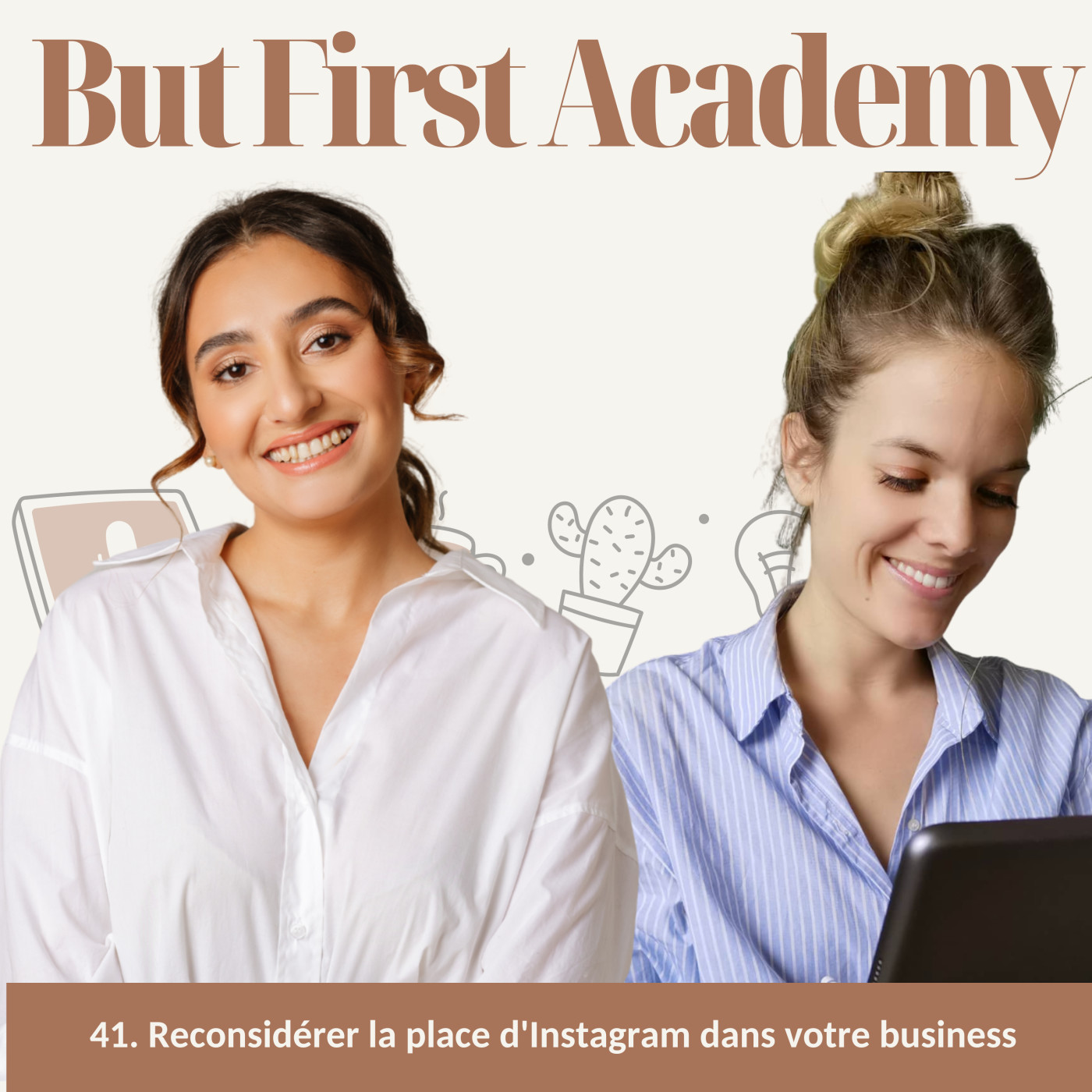 41. Reconsidérer la place d'Instagram dans votre business avec Manon de Make my words episode artwork
