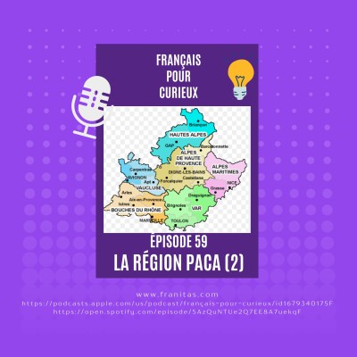 59. Les régions de France : la région Provence-Alpes-Côte d'Azur (2ème partie) cover