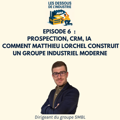 Prospection, CRM, IA : comment Matthieu Lorchel construit un groupe industriel moderne cover