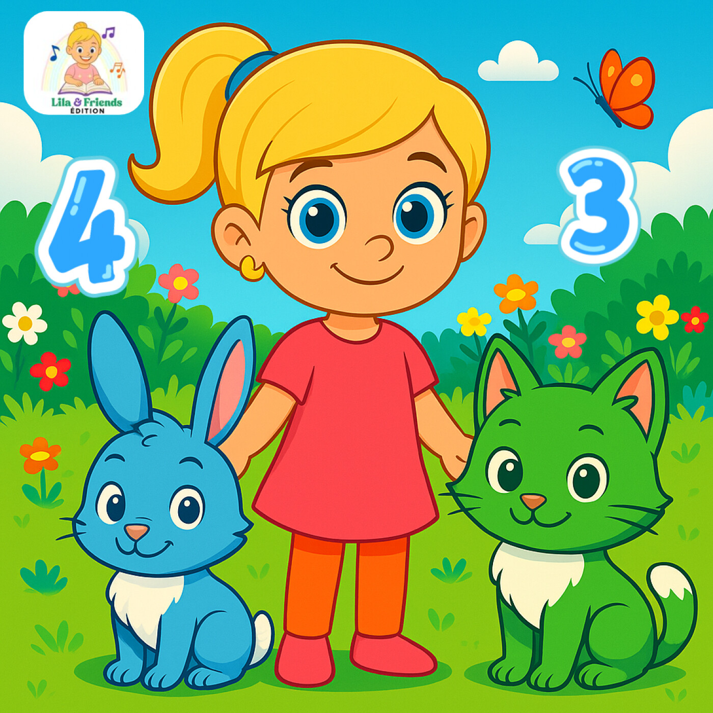 Histoires pour enfants : apprendre à compter 3 et 4 avec Lila dans une aventure magique episode artwork