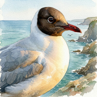 Le génie opportuniste de la Mouette rieuse : plus qu’un simple oiseau des côtes cover