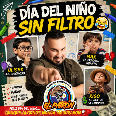 Día del Niño SIN FILTRO 😂 Ulises el chismoso, Max el fracaso infantil y Rigo el rey de la limosna 💸 cover