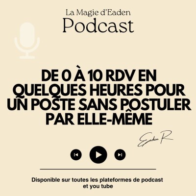 De 0 à 10 RDV pour un poste en quelques heures sans postuler par elle-même cover